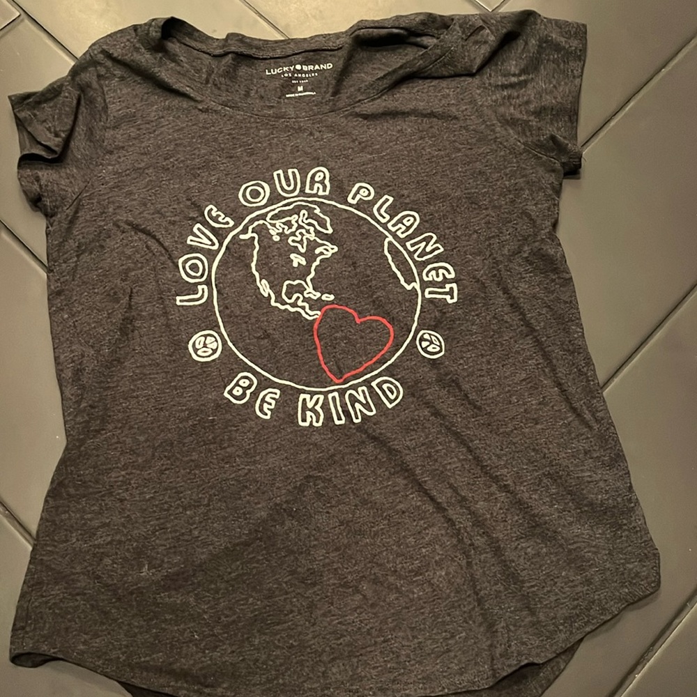 Lucky Brand Love Our Planet Tee